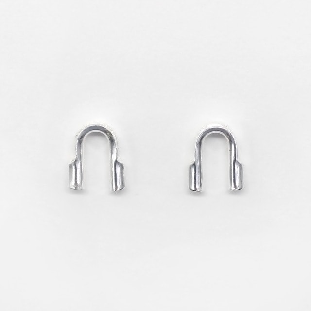 0010559SVP SV925製U字金具 5.0×4.0×1.0mm 10ヶ - 卸シルバー