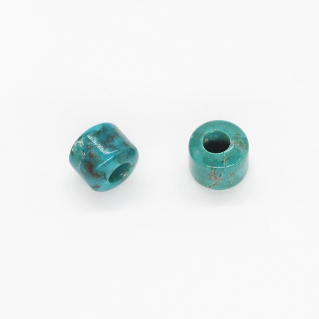 7500033NSB ターコイズビーズ ドラム 直径7.0mm厚6.0mm穴径3.0mm 1ヶ