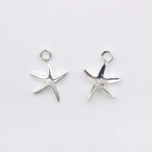 0020078SVC SV925製チャーム ヒトデ 11.5×8.5×1.5mm 1ヶ