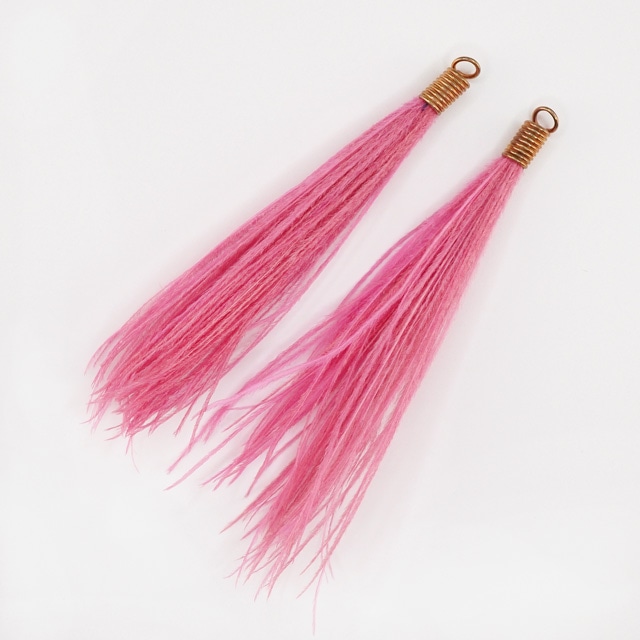 孔雀と花の装飾品 孔雀と花の装飾品