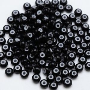 3910004GLB ���饹���ӡ��� �ۥ磻�ȥϡ��� �֥�å� ��3mm(2.5-3��3-3.5mm)�����0.8mm 5g(��125��128��)