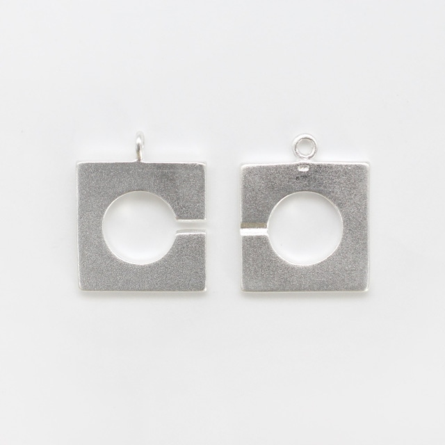 0010915SVP SV925製マンテル スクエア マット加工 20.5×17.0×1.6mm,20.5×17.0×1.6mm 1セット【SALE】