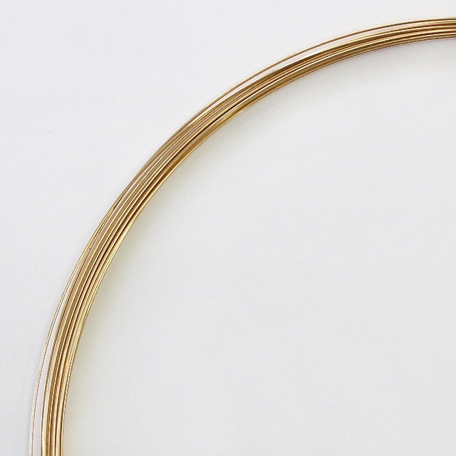 01U0047GFW 14KGF製ワイヤー ラウンド ハード 線径0.71mm 10cm