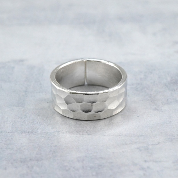 70D0007SVR9 SV925製リング 幅7.5mm,9号～フリーサイズ 1ヶ - 卸