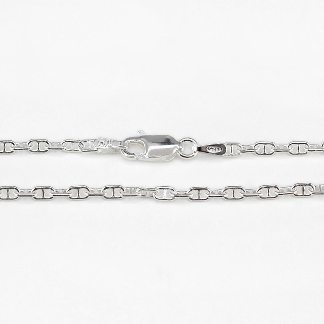323RMN060 SV925製ロロマリーナチェーン 線径0.60mm太さ2.0mm - 卸