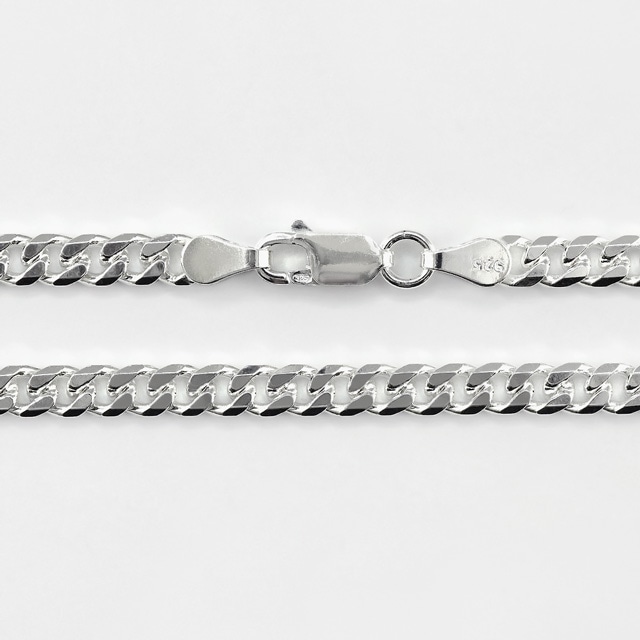 8面トリプルsv925 喜平45センチ　トップは無し　チェーンのみ 8面トリプルsv925 喜平45センチ トップは無し チェーンのみ