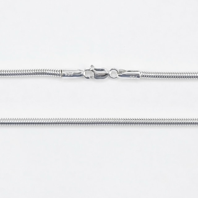 FOCSC24 SV925製スネークチェーン 太さ2.4mm - 卸シルバーチェーン