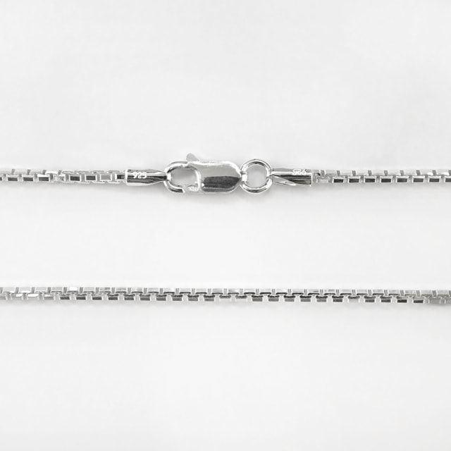 FOCV2008C SV925製カットベネチアンチェーン 太さ1.8mm