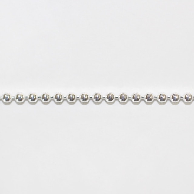 BC20010M SV925製ボールチェーン 太さ2.0mm長尺10m 1巻 - 卸シルバー