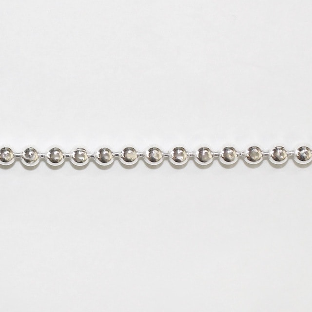BC25010CM SV925製ボールチェーン 太さ2.5mm長尺切売 10cm - 卸
