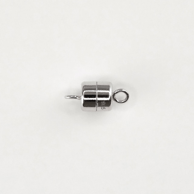 53F0008SVP SV925製マグネットクラスプ ロジウムカラー 4.5×9.5mm 1ヶ