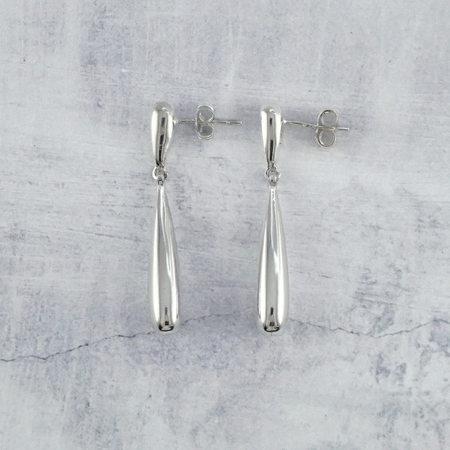 0020361SVE SV925製ピアス ドロップ 36.0×6.0×14.0mmポスト線径