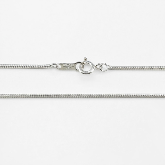 001SC12 SV925製スネークチェーン 太さ1.2mm - 卸シルバーチェーン