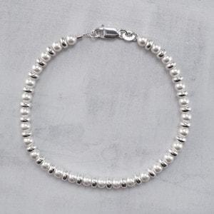 0020286SVL17 SV925製ブレスレット デザインチェーン クラスプ 幅9.5mm