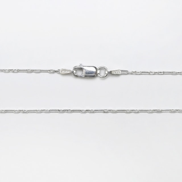 FOCCLFG0354C SV925製アンカーフィガロチェーン 線径0.35mm太さ1.2mm
