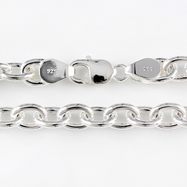 FOCCL250 SV925製あずきチェーン 線径2.50mm太さ9.0mm - 卸