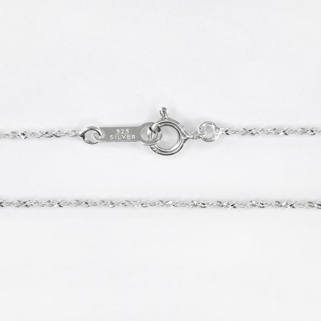 001CST35 SV925製S字ツイストチェーン 線径0.35mm太さ1.0mm - 卸