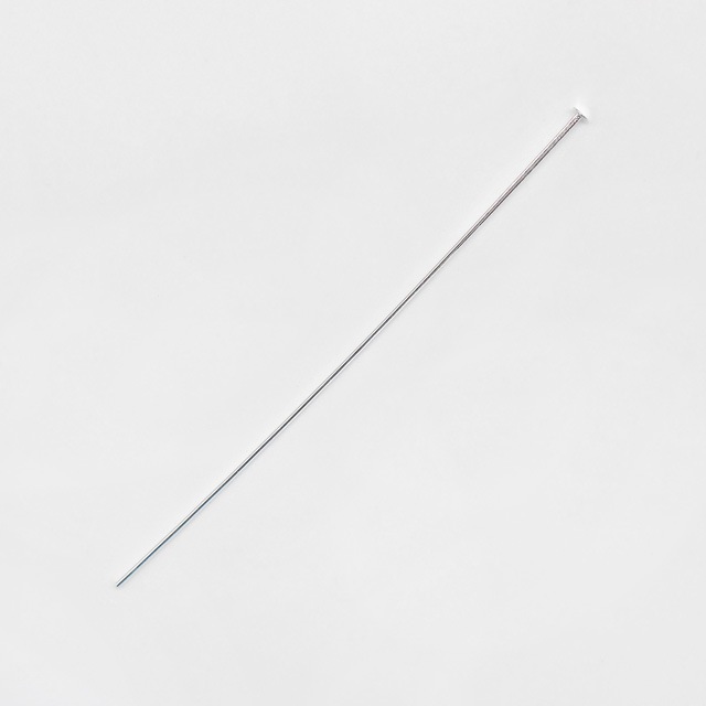 CT20022850MM SV925製Tピン 長さ50mm線径0.5mm皿1.4mm 10本