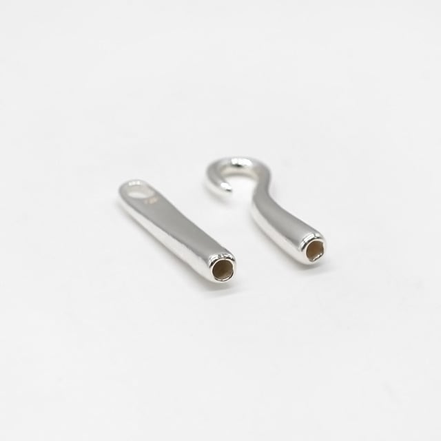 00134103SVP SV925製エンドパーツ フック15.5×5.5×2.5mm受け15.5×3.0 00134103SVP SV925製エンドパーツ フック15.5×5.5×2.5mm受け15.5×3.0