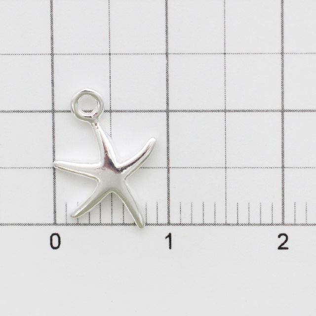 0020078SVC SV925製チャーム ヒトデ 11.5×8.5×1.5mm 1ヶ