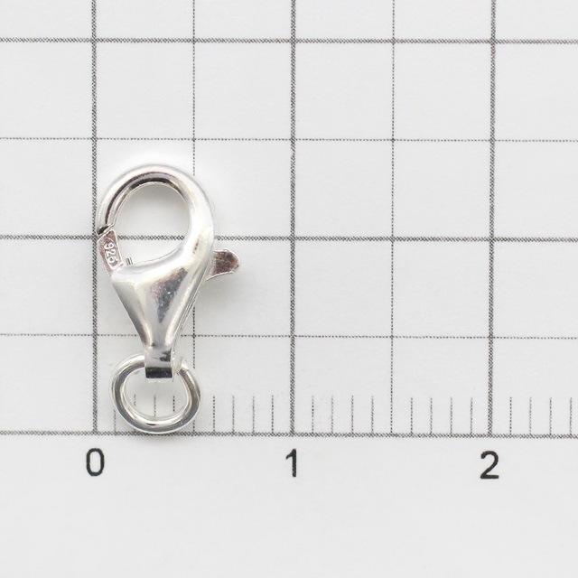 318CHP11SVP SV925製トリガークラスプ 13.0×7.0×3.0mm 1ヶ - 卸