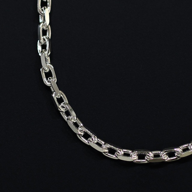 001CL1002C SV925製2面カットあずきチェーン 線径1.00mm太さ3.0mm - 卸