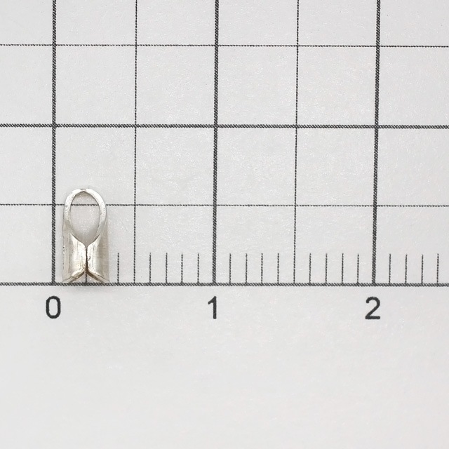 318FT20SVP SV925製エンドキャップ ラウンド 6.0×2.5mm 内径2.0mm 10ヶ