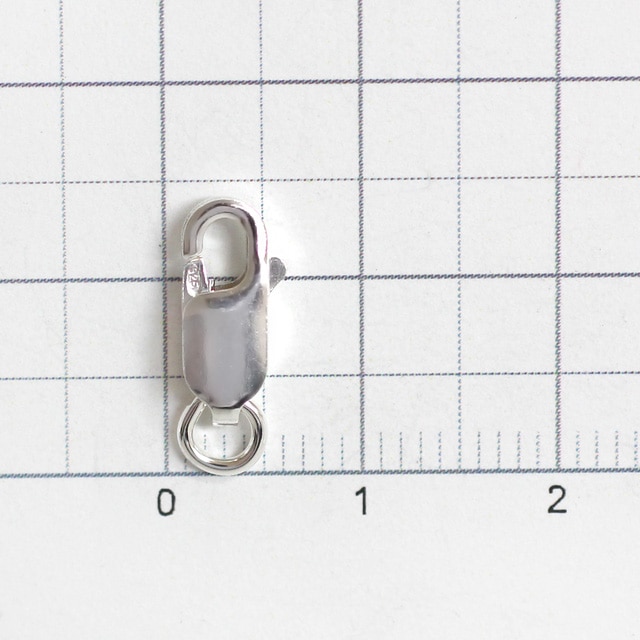 318CHR11SVP SV925製ロブスタークラスプ 14.5×5.5×2.7mm 1ヶ - 卸