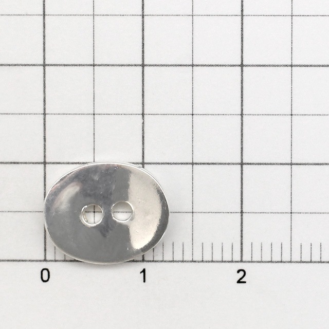 0020095SVP SV925製パーツ ボタン 10.5×13.0×1.0mm 1ヶ - 卸シルバー