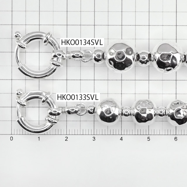 HKO0134SVL SV925製ブレスレット 中空タイプ 幅12.0mm,引き輪直径18.0