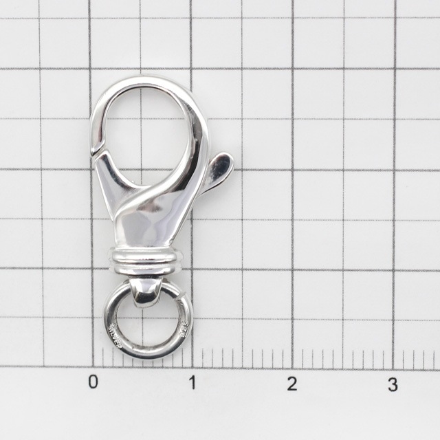 0020139SVP SV925製クラスプ 30.0×14.5×6.0mm 1ヶ - 卸シルバー