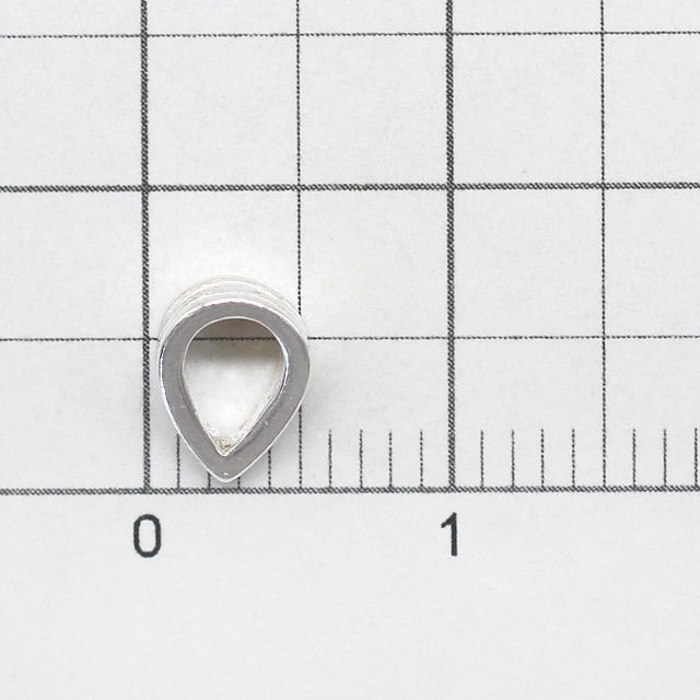 0010749SVP SV925製バチカン 6.5×4.0×5.0mm 1ヶ - 卸シルバーチェーン