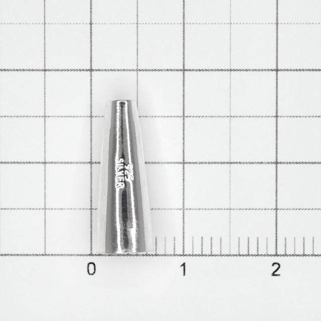 0010929SVP SV925製キャップ コーン 16.0×6.0×6.0mm 1ヶ - 卸シルバー