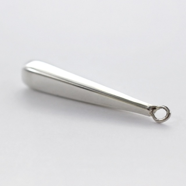 71F0712SVC SV925製チャーム ロングドロップ カット 25.0×3.5×3.5mm 1