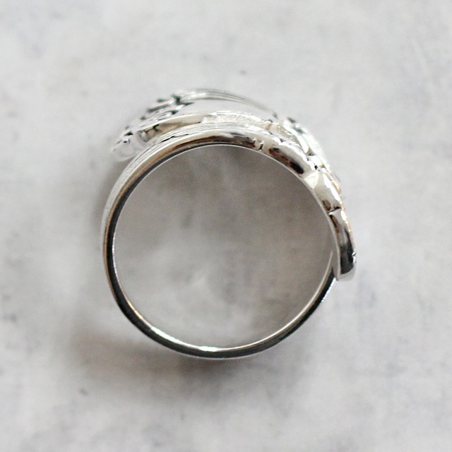 0020272SVR17 SV925製リング 幅5～17mm,17号 1ヶ - 卸シルバーチェーン