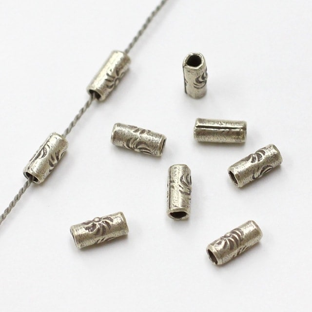 70DBK1223SVB SV925製ビーズ 6.5×2.5mm穴径1.5mm 10ヶ