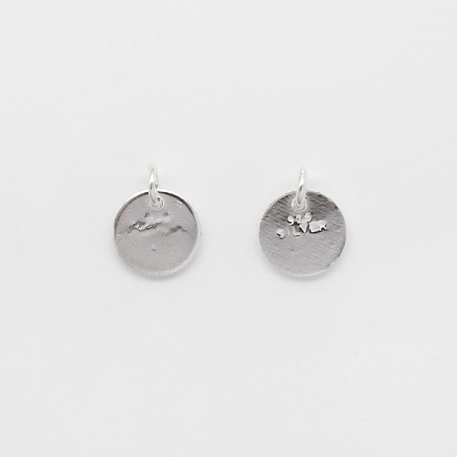 0010566SVT SV925製トップ プレート ラウンド チャーム5.0×5.0