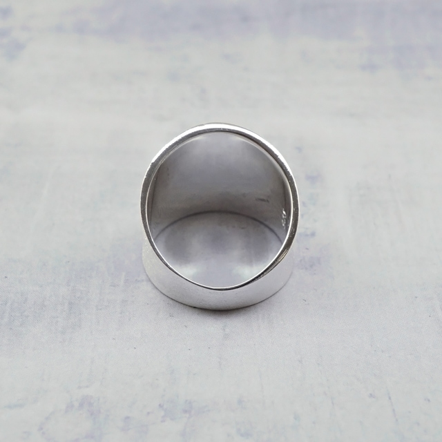 0020391SVR11 SV925製リング マット加工 幅4.5～17.5mm,11号 1ヶ - 卸