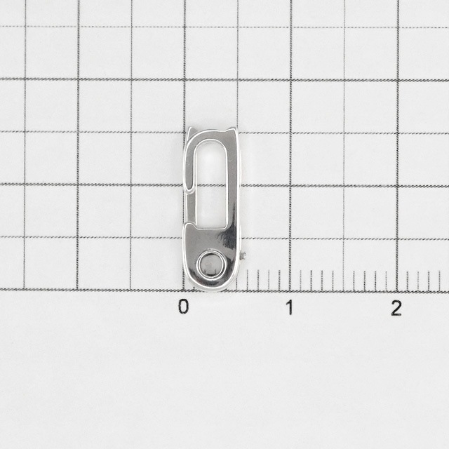 0020328SVP SV925製クラスプ 15.5×5.5×2.5mm 1ヶ - 卸シルバーチェーン