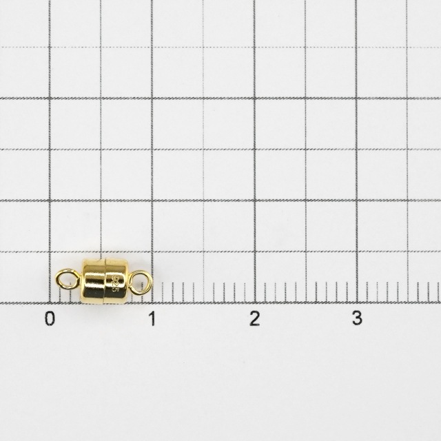 53F0009SVP SV925製マグネットクラスプ ゴールド 4.5×9.5mm 1ヶ