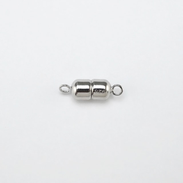 53F0010SVP SV925製マグネットクラスプ ロジウムカラー 4.5×13.5mm 1ヶ