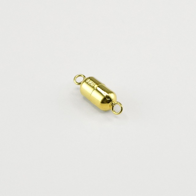 53F0011SVP SV925製マグネットクラスプ ゴールド 4.5×13.5mm 1ヶ