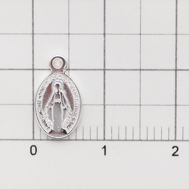 0020211SVC SV925製チャーム メダイ マリア 12.0×6.5×1.3mm 1ヶ - 卸