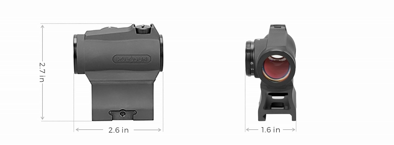ホロサン ドットサイト HE403R-GD HOLOSUN | TSUBOMI Arms.net