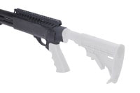 メサタクティカル High-Tube? Telescoping Stock Adapter And Rail Kit For Rem 870 (12-GA, 9 In Rail) Mesa Tacti