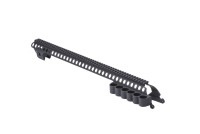 メサタクティカル SureShell? Carrier And Saddle Rail For Rem 870 W/ Mag Clamp (6-Shell, 12-GA, 20 In) Mesa Ta