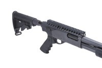 メサタクティカル High-Tube? Telescoping Hydraulic Recoil Stock Kit For Rem 870 (9 In Rail) Mesa Tactical 922
