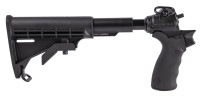 メサタクティカル LEO? Gen II Telescoping Hydraulic Recoil Stock Kit For Moss 500/590A1/Mav88 (12-GA And 20-G