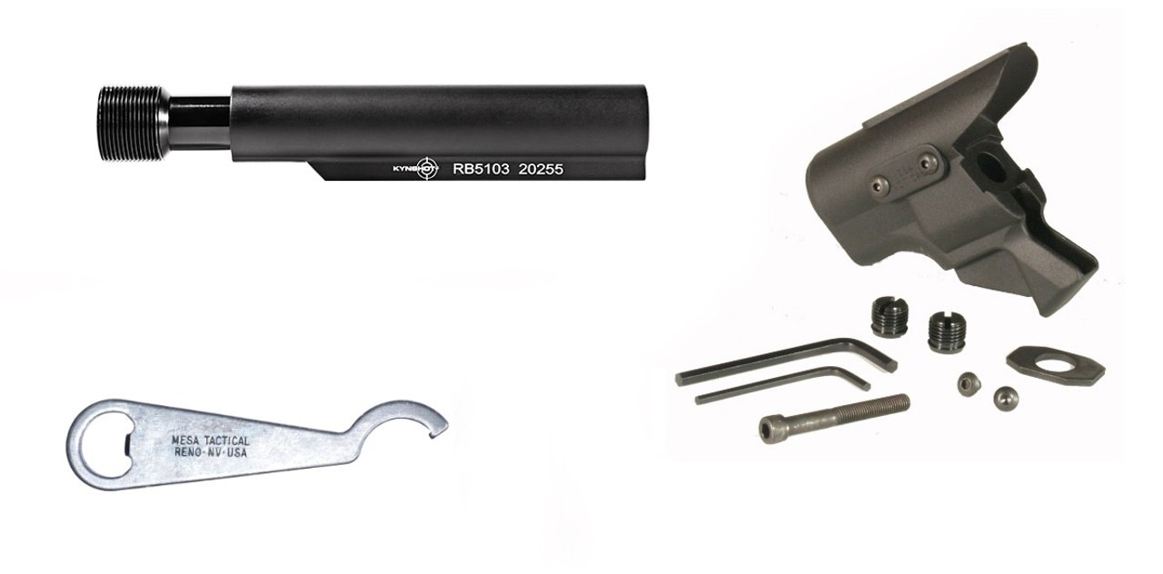 メサタクティカル High-tube? Hydraulic Recoil Starter Pack for Rem 870 (12-GA, no rail) Mesa Tactical 96100|M