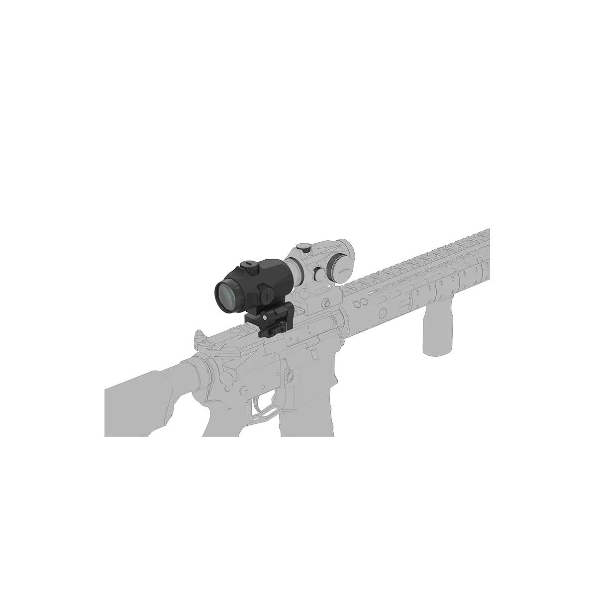 �٥��������ץƥ����� �ޥ��˥ե����� �ޡ��٥�å��ޥ��˥ե����� Vector Optics Maverick-IV 3x22 Magnifier Mini Rubber Armored SCMF-35 ��2025ǯ��ǥ��